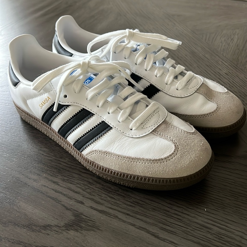 adidas Originals Samba White Black Sneakers